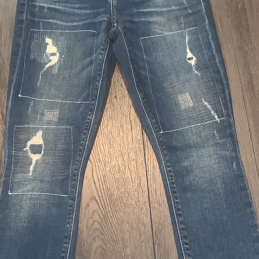 NWT Lucky Brand Ava Skinny Ankle Stitched Jean in South Lake Size 25/ Size 0 - Picture 7 of 14